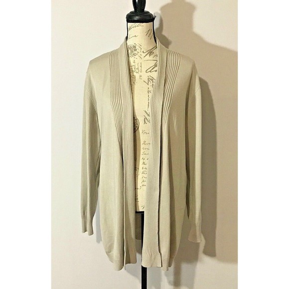 Lagenlook Cardigan Size L Women's Hayden Park Comfortable Fit Trend BoHo - Picture 1 of 6